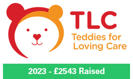 TLC Teddies for Loving Care 2023 - £2543 Raised